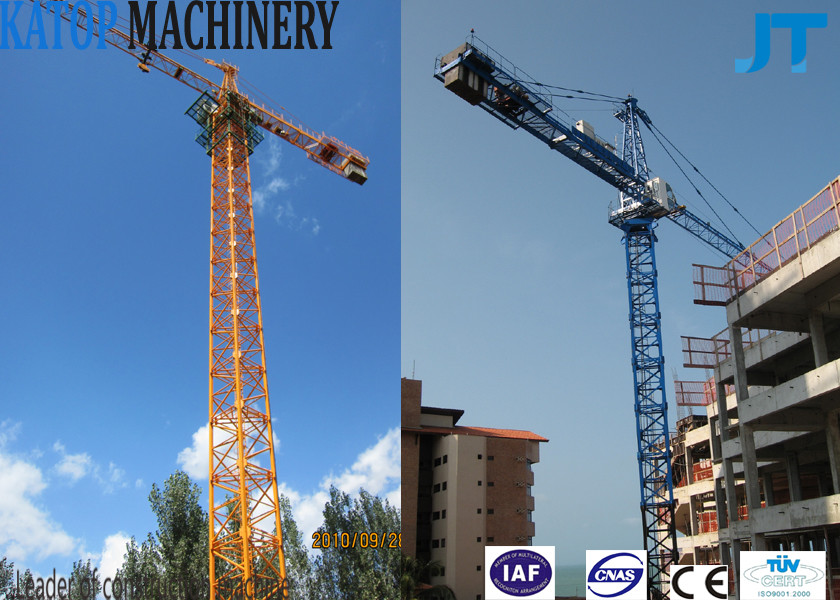 65m jib length QTZ160 big construction tower crane for sale