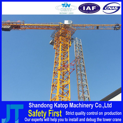 10T QTZ160-6515Double-gyration large construction tower crane