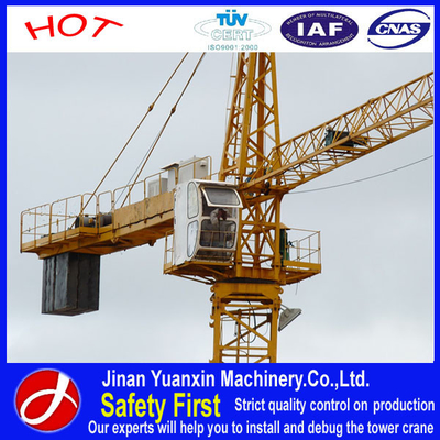 QTZ80 8t load tower crane for building