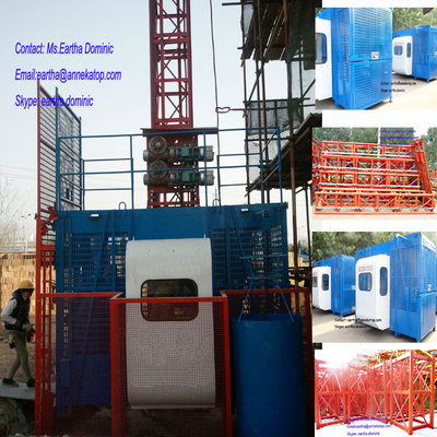 Easy operate construction hoist SC200 elevator