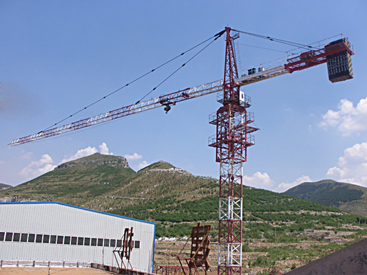 QTZ50 TC5008 4t load 30m high 3~50m work range tower crane with factory price