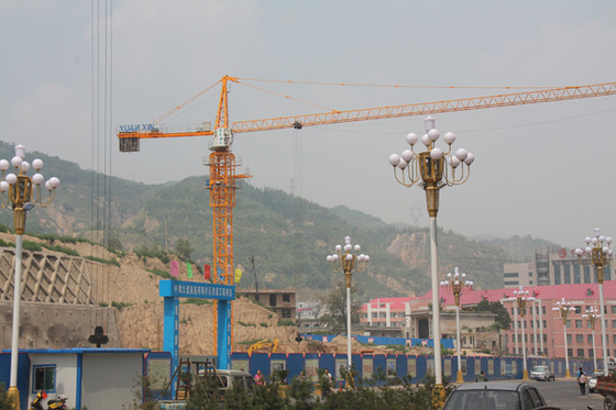 QTZ50 TC5008 4t load 30m high 3~50m work range tower crane with factory price