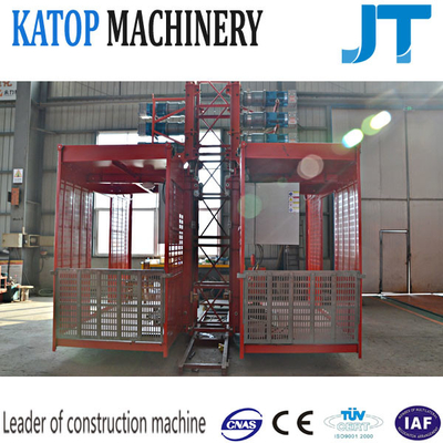 Katop SC200/200 300m height construction lifter for Korea