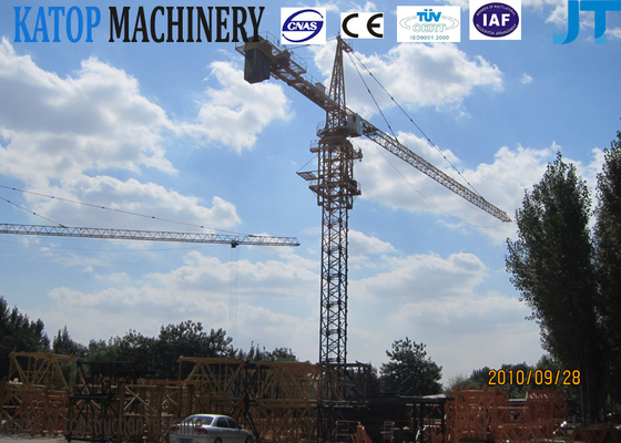 QTZ160 TC6515 China tower crane with 10t load 50m high for build