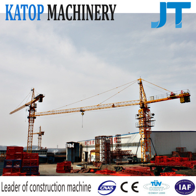 Good lifting capacity 10t QTZ100(6018) fixed Tower Crane parts