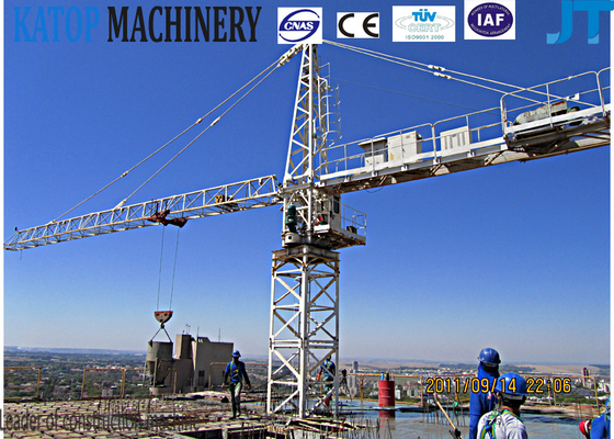 Factory supply QTZ125(7040) 16t load construction tower crane