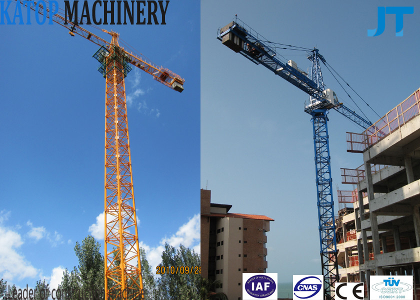 8t fixed type (QTZ100) 6613 construction Tower Crane for building